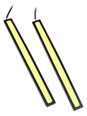 4 x Su Geçirmez Süper Parlak Araba Drl Sis Sürüş Lambaları Cob LED Işık Beyaz - 3