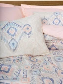 Cotton Box Etnich Nevresim Takımı Çift Kişilik Mosola Somon thumbnail 2