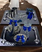 Thorn Söz Nişan Tepsisi ve Damat Kahve Tepsisi - 2