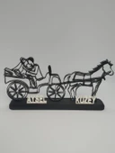 Nostaljik Araba 3D Baskılı Dekor Kişiselleştirilmiş Romantik Hediye - 6