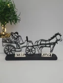 Nostaljik Araba 3D Baskılı Dekor Kişiselleştirilmiş Romantik Hediye - 1