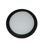 Atlantis 24w Sıva Üstü Panel Led Beyaz Yuvarlak Çap 23 cm Soğutuculu 1920 lm 220v Siyah - 1