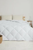 Lüx Çift Kişilik Bambu İçerikli Yorgan 195x215 - Krem - 1