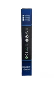 Atlantis 24w Sıva Üstü Panel Led Beyaz Yuvarlak Çap 23 cm Soğutuculu 1920 lm 220v Siyah - 5
