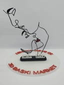 İç İçe Aşk 3D Baskılı Dekor Sevgililer Günü veya Yıldönümleri için Romantik Hediye - 7