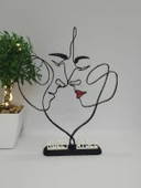 Aşık Çift 3D Baskılı Dekor Sevgililer Günü veya Yıldönümleri için Romantik Hediye - 1