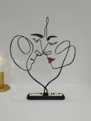 Aşık Çift 3D Baskılı Dekor Sevgililer Günü veya Yıldönümleri için Romantik Hediye - 5