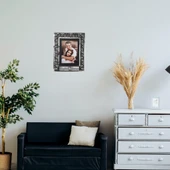 Veraart Kişiye Özel Işıklı Geometrik Desenli Fotoğraf Çerçevesi Sevgililer Günü Hediyesi - 6