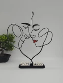 Aşık Çift 3D Baskılı Dekor Sevgililer Günü veya Yıldönümleri için Romantik Hediye - 4