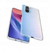 Xiaomi Mi 11İ Kılıf Zore Şeffaf İnce ve Esnek Süper Silikon Kılıf - 5