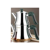 LİNES NAZ MİNİ ÇAYDANLIK KRİSTAL KULP YEŞİL SOFT - 1