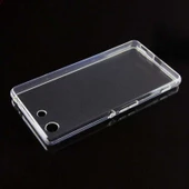 Sony Xperia M5 Kılıf Zore Şeffaf İnce ve Esnek Süper Silikon thumbnail 8
