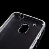 Lenovo Moto G4 Kılıf Zore Şeffaf İnce ve Esnek Süper Silikon thumbnail 4