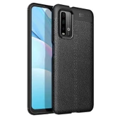 Xiaomi Redmi Note 9 4G Kılıf Zore Niss Deri Desenli Silikon - 2