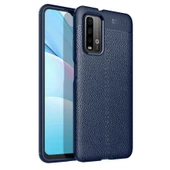 Xiaomi Redmi Note 9 4G Kılıf Zore Niss Deri Desenli Silikon - 4