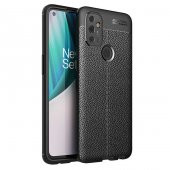 One Plus Nord N100 Kılıf Zore Niss Deri Desenli Silikon Kılıf - 2