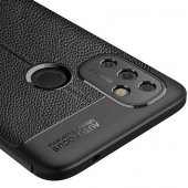 One Plus Nord N100 Kılıf Zore Niss Deri Desenli Silikon Kılıf - 7