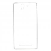 Sony Xperia C3 Kılıf Zore Şeffaf İnce ve Esnek Süper Silikon - 2