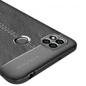 Xiaomi Redmi 9C Kılıf Zore Niss Deri Desenli Silikon Kılıf - 12