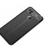 Xiaomi Redmi 9C Kılıf Zore Niss Deri Desenli Silikon Kılıf - 7