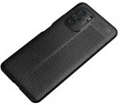 Xiaomi Mi 11İ Kılıf Zore Niss Deri Desenli Silikon Kılıf - 11