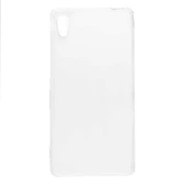 Sony Xperia M4 Aqua Kılıf Zore Şeffaf İnce ve Esnek Süper Silikon thumbnail 1