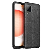 Galaxy A12 Kılıf Zore Niss Deri Desenli Silikon Kılıf thumbnail 2