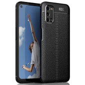 Oppo A52 Kılıf Zore Niss Deri Desenli Silikon Kılıf thumbnail 1