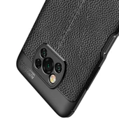 Xiaomi Poco X3 Kılıf Zore Niss Deri Desenli Silikon Kılıf - 7
