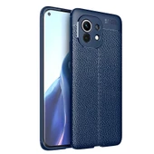 Xiaomi Mi 11 Kılıf Zore Niss Deri Desenl Silikon Kılıf - 3