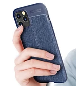 Apple iPhone 12 Pro Kılıf Zore Niss Deri Desenli Silikon Kılıf thumbnail 6