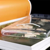 İnfinix Zero 8 Kılıf Zore Şeffaf İnce ve Esnek Süper Silikon thumbnail 7