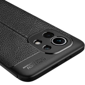Xiaomi Mi 11 Kılıf Zore Niss Deri Desenl Silikon Kılıf - 12