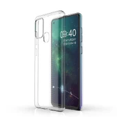 One Plus Nord N10 5G Kılıf Şeffaf İnce ve Esnek Süper Silikon thumbnail 2