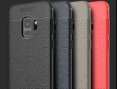 Galaxy S9 Kılıf Zore Niss Deri Desenli Silikon Kılıf thumbnail 6