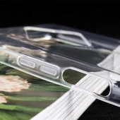 İnfinix Zero 8 Kılıf Zore Şeffaf İnce ve Esnek Süper Silikon thumbnail 8