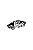 Kids On Board Kaykay Sticker 20 X 10 Cm thumbnail 1