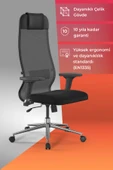 Metta Ergolife Sit 10 Ergonomik Fileli Yönetici Koltuğu / Ofis Sandalyesi  - 13E.D.1.2A2 - 1