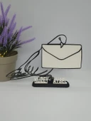 Aşk Mektubu Güvercin 3D Baskılı Dekor Sevgililer Günü veya Yıldönümleri için Romantik Hediye - 3