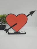 Aşk Oku 3D Baskılı Dekor Sevgililer Günü veya Yıldönümleri için Kişiselleştirilmiş Romantik Hediye - 3