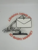 Aşk Mektubu Güvercin 3D Baskılı Dekor Sevgililer Günü veya Yıldönümleri için Romantik Hediye - 8