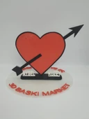 Aşk Oku 3D Baskılı Dekor Sevgililer Günü veya Yıldönümleri için Kişiselleştirilmiş Romantik Hediye - 6