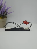 Sonsuzluk Aşkı 3D Baskılı Dekor Sevgililer Günü veya Yıldönümleri için Kişiselleştirilmiş Romantik Hediye - 3