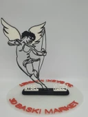 Aşk Tanrısı'nın Aşkı 3D Baskılı Dekor Sevgililer Günü veya Yıldönümleri için Kişiselleştirilmiş Romantik Hediye - 7