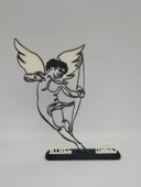 Aşk Tanrısı'nın Aşkı 3D Baskılı Dekor Sevgililer Günü veya Yıldönümleri için Kişiselleştirilmiş Romantik Hediye - 6