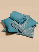 Favora Sarmal Lastikli Çarşaflı Tek Kişilik Nevresim Takımı - Yeşil thumbnail 4