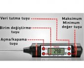 TP101 Saplama Tip Dijital Gıda Termometresi 150mm  -50/300° - 3