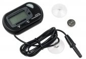 Akvaryum Termometresi Kablolu STD-1  -50° / +70° LCD Dijital Ekran - 1