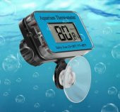 Akvaryum Termometresi AT-1  -50° / +70° LCD Dijital Ekran Su Geçirmez - 2