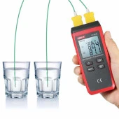 UNI-T UT 320D Kontak Tip Termometre -50 , +1200 Derece thumbnail 1